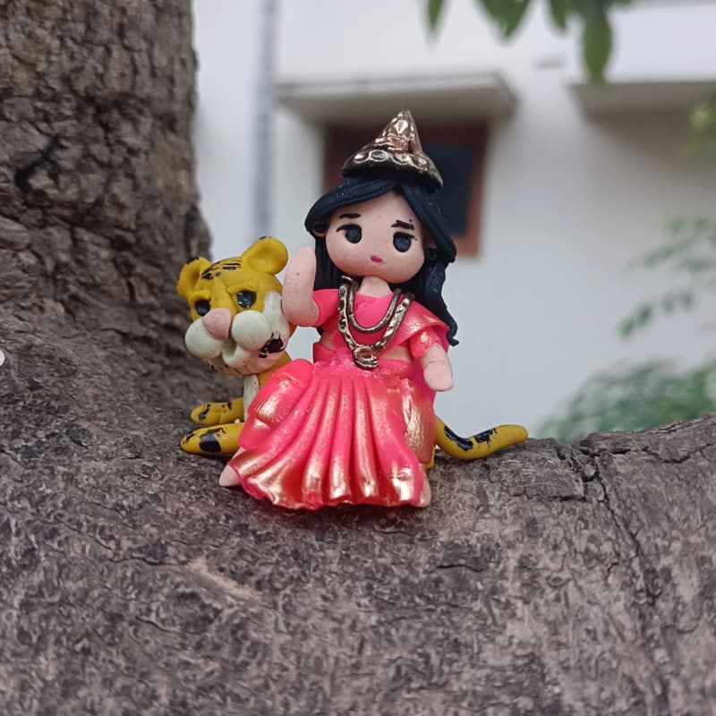 Durga on her tiger
