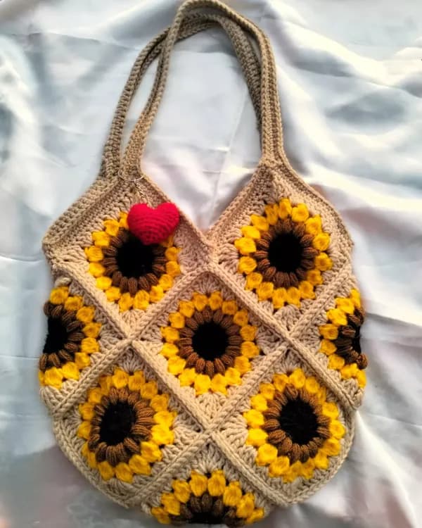 Sunflower Tote Bag